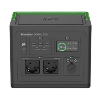 APC Schneider OffGrid Portable Power Station 500, 517Wh Li-ion, 2 Schuko, Sinewave