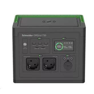 APC Schneider OffGrid Portable Power Station 730, 738Wh Li-ion, 2 Schuko, Sinewave