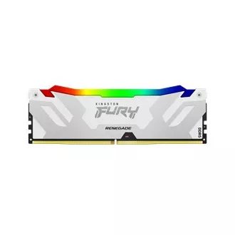 KINGSTON DIMM DDR5 16GB 6000MT/s CL32 FURY Renegade Bílá RGB XMP