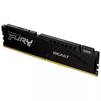 KINGSTON DIMM DDR5 32GB 6000MT/s CL30 ECC FURY Beast EXPO Černá KINGSTON DIMM DDR5 32GB 6000MT/s CL30 ECC FURY Beast EXPO Černá