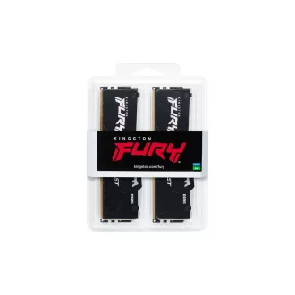KINGSTON DIMM DDR5 32GB (Kit of 2) 6000MT/s CL30 Non-ECC FURY Beast RGB EXPO, Černá KINGSTON DIMM DDR5 32GB (Kit of 2) 6000MT/s CL30 Non-ECC FURY Beast RGB EXPO, Černá