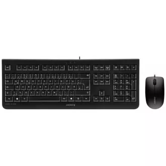 CHERRY set klávesnice + myš DC 2000/ drátový/ USB/ černá/ CZ+SK layout
