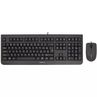CHERRY set klávesnice + myš DC 2000/ drátový/ USB/ černá/ CZ+SK layout