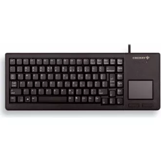 CHERRY klávesnice G84-5500, touchpad, ultralehká, USB, EU, černá CHERRY klávesnice G84-5500, touchpad, ultralehká, USB, EU, černá