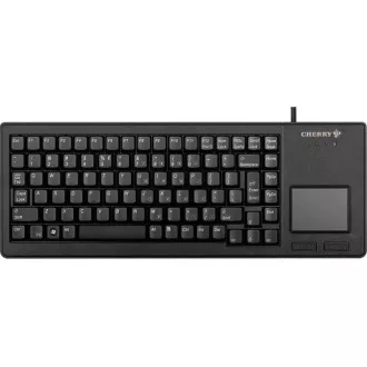 CHERRY klávesnice G84-5500, touchpad, ultralehká, USB, EU, černá CHERRY klávesnice G84-5500, touchpad, ultralehká, USB, EU, černá