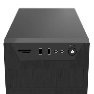 SilentiumPC skříň MidT Armis AR1 Pure Black / čtečka SD / 2x USB 3.0 / 1x 80mm fan / černá SilentiumPC skříň MidT Armis AR1 Pure Black / čtečka SD / 2x USB 3.0 / 1x 80mm fan / černá