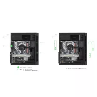 SilentiumPC skříň MidT Armis AR1 Pure Black / čtečka SD / 2x USB 3.0 / 1x 80mm fan / černá SilentiumPC skříň MidT Armis AR1 Pure Black / čtečka SD / 2x USB 3.0 / 1x 80mm fan / černá