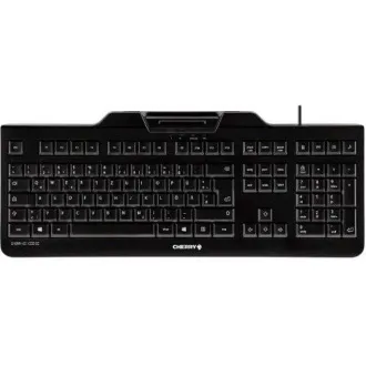 CHERRY klávesnice se čtečkou karet KC 1000 SC/ USB/ ISO 7816 podporované karty/ černá/ CZ layout CHERRY klávesnice se čtečkou karet KC 1000 SC/ USB/ ISO 7816 podporované karty/ černá/ CZ layout