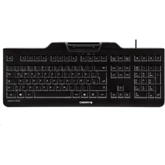 CHERRY klávesnice se čtečkou karet KC 1000 SC/ USB/ ISO 7816 podporované karty/ černá/ CZ layout CHERRY klávesnice se čtečkou karet KC 1000 SC/ USB/ ISO 7816 podporované karty/ černá/ CZ layout