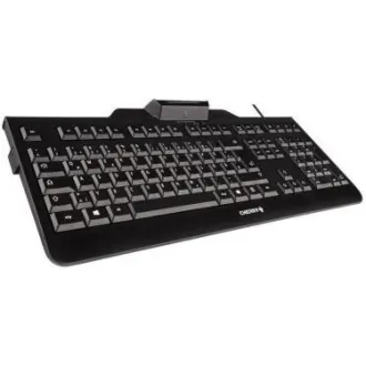 CHERRY klávesnice se čtečkou karet KC 1000 SC/ USB/ ISO 7816 podporované karty/ černá/ CZ layout CHERRY klávesnice se čtečkou karet KC 1000 SC/ USB/ ISO 7816 podporované karty/ černá/ CZ layout