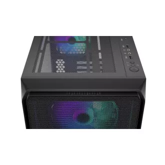 ENDORFY Case Arx 700 ARGB, Průhledná bočnice, ATX, 4x140mm ARGB Fan, černá