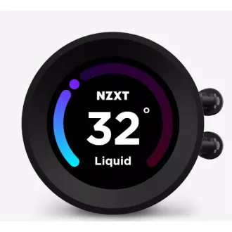 NZXT vodní chladič Kraken 280 ELITE / 2x140mm fan / LCD disp. / 6 let / LGA1851 / AM5
