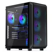ENDORFY Case Arx 500 ARGB, Průhledná bočnice, ATX, 4x140mm ARGB Fan, černá