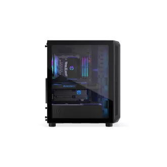 ENDORFY Case Arx 500 ARGB, Průhledná bočnice, ATX, 4x140mm ARGB Fan, černá
