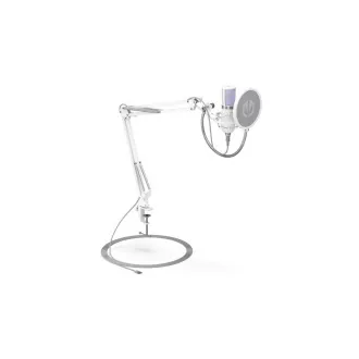 ENDORFY Mikrofon Solum Streaming Onyx White, USB, bílá