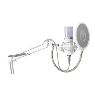 ENDORFY Mikrofon Solum Streaming Onyx White, USB, bílá