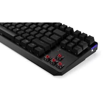 Endorfy herní klávesnice Thock TKL Wireless Red/ bezdrátová / USB / red switch / mechanická / US layout / černá RGB