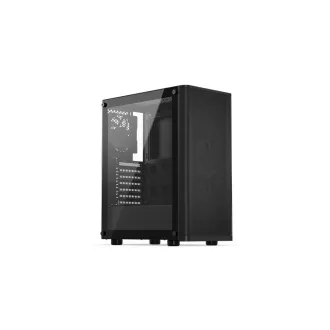 ENDORFY Case Ventum 200 ARGB, Průhledná bočnice, ATX, 4x120mm ARGB Fan, černá