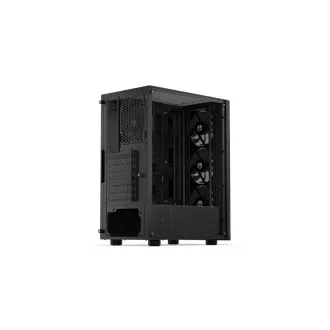 ENDORFY Case Ventum 200 ARGB, Průhledná bočnice, ATX, 4x120mm ARGB Fan, černá