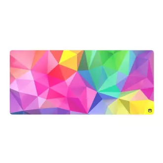 ENDORFY Podložka pod myš Crystal Spectrum XL, 900x400x3, barevná