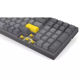 Endorfy herní klávesnice Celeris 1800, bezdrátová, yellow switch, mechanická, US layout, RGB