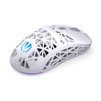 Endorfy Herní myš LIV Plus Wireless Onyx White, Bezdrátová, ARGB, bílá