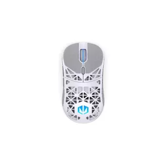 Endorfy Herní myš LIV Plus Wireless Onyx White, Bezdrátová, ARGB, bílá