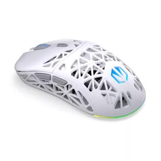 Endorfy Herní myš LIV Wireless Onyx White, Bezdrátová, ARGB, bílá