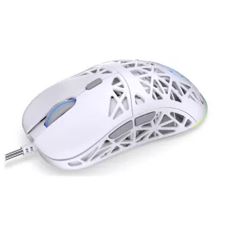 Endorfy Herní myš LIV Onyx White, Drátová, ARGB, bílá