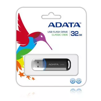 ADATA Flash Disk 32GB C906, USB 2.0 Classic, černá