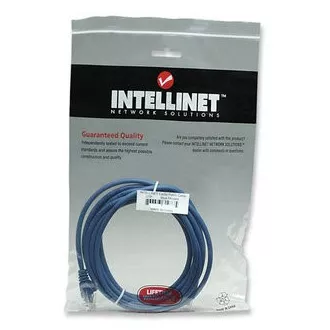 Intellinet Patch kabel Cat5e UTP 15m modrý