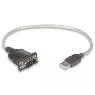 MANHATTAN převodník z USB na sériový port (USB AM / DB9M, RS232), blistr MANHATTAN převodník z USB na sériový port (USB AM / DB9M, RS232), blistr