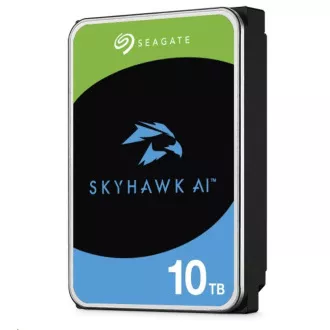 SEAGATE HDD 10TB SKYHAWK AI, 3.5", SATAIII, 7200 RPM, Cache 256MB, s R/V Senzorem