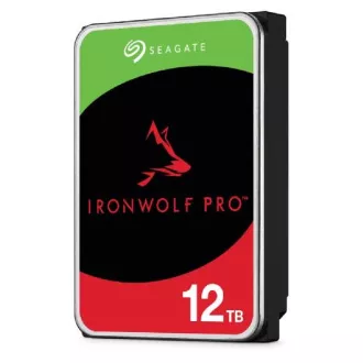 SEAGATE HDD 12TB IRONWOLF PRO (NAS), 3.5", SATAIII, 7200 RPM, Cache 256MB, CMR