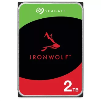 SEAGATE HDD 2TB IRONWOLF (NAS), 3.5", SATAIII, 5400 RPM, Cache 256MB