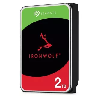 SEAGATE HDD 2TB IRONWOLF (NAS), 3.5", SATAIII, 5400 RPM, Cache 256MB