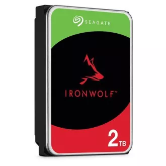 SEAGATE HDD 2TB IRONWOLF (NAS), 3.5", SATAIII, 5400 RPM, Cache 256MB