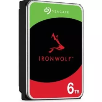 SEAGATE HDD 6TB IRONWOLF (NAS), 3.5", SATAIII, 5400 RPM, Cache 256MB, CMR SEAGATE HDD 6TB IRONWOLF (NAS), 3.5", SATAIII, 5400 RPM, Cache 256MB, CMR