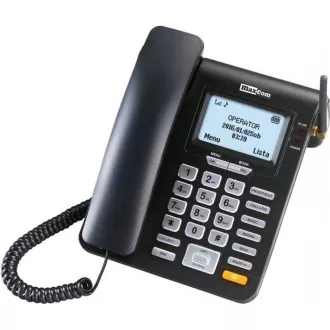 MaxCom MM28DHS, stolní GSM telefon, černá MaxCom MM28DHS, stolní GSM telefon, černá