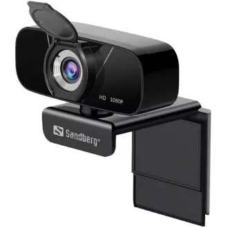 Sandberg USB kamera Webcam Chat 1080p, černá