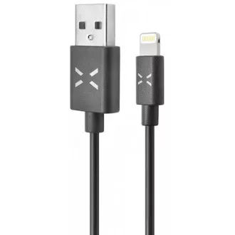 Fixed datový a nabíjecí kabel, USB-A -> Lightning (MFI), 20 W, délka 1 m, bílá