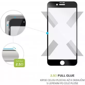 FIXED ochranné sklo Full Cover pro Apple iPhone 7/8/SE (2020), černá