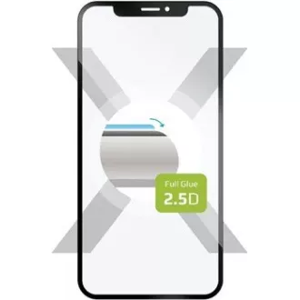 FIXED ochranné sklo Full-Cover pro Samsung Galaxy A12, černá