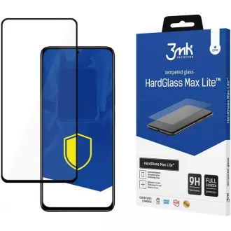 3mk tvrzené sklo HardGlass Max Lite pro Xiaomi Redmi Note 11 4G / 11S 4G, černá