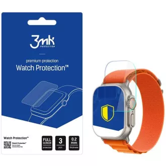 3mk hybridní sklo Watch Protection FlexibleGlass pro Apple Watch Ultra/Ultra 2