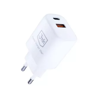 3mk síťová nabíječka - Hyper Charger 20W, bílá 3mk síťová nabíječka - Hyper Charger 20W, bílá