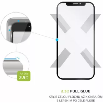 FIXED ochranné sklo Full-Cover pro Apple iPhone 14 Pro, černá