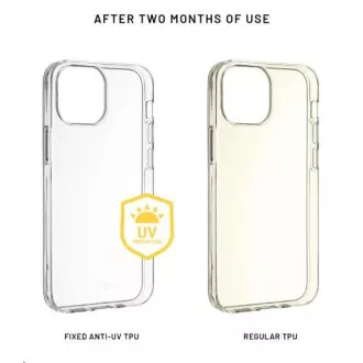FIXED gelový zadní kryt Slim AntiUV pro Samsung A34 5G, čirá