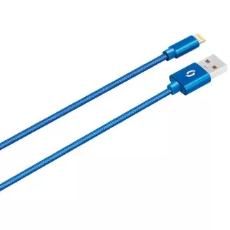 ALIGATOR datový kabel PREMIUM 2A, Lightning, modrá
