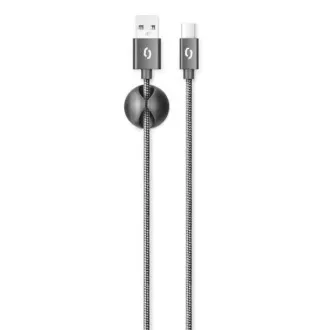 ALIGATOR datový kabel PREMIUM 2A, USB-C, černá
